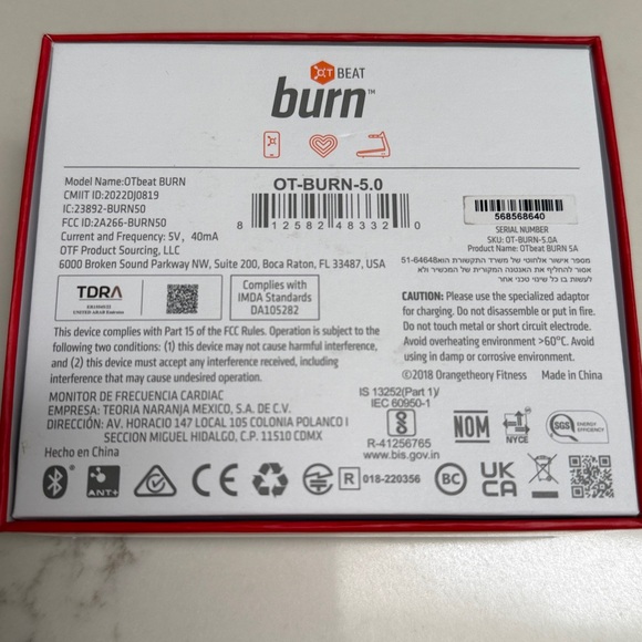 Orangetheory Heart Rate Monitor - Picture 6 of 6